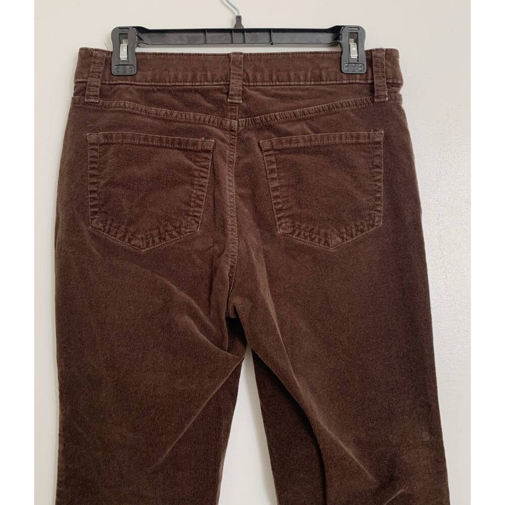 Brown St. John's Bay Corduroy Straight Leg Pants 8P - Picture 7 of 7